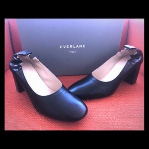 Everlane Day Higher Heel in Black (size 6)